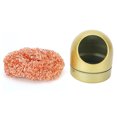 thumbnail image 2 of Quality Cleaning Wire Ball, Portable Durable Soldering Iron Tip Cleaner, For Soldering Tip For Wire Ball Black,Gold, 2 of 8