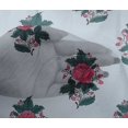 thumbnail image 4 of oneOone Viscose Chiffon Fabric Leaves & Floral Block Printed Craft Fabric BTY 42 Inch Wide, 4 of 4