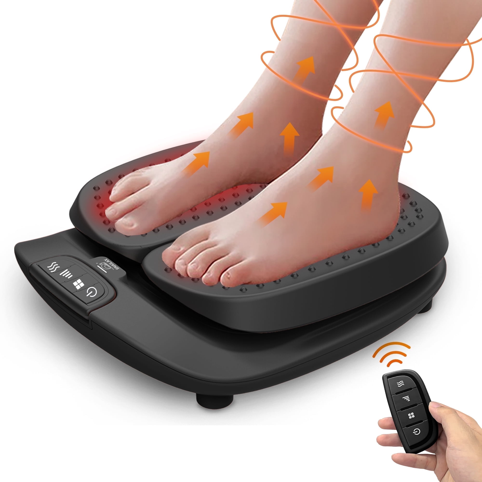 Snailax Foot Massager with Heat, Vibration Foot Massager Machine, Remote Control, Gifts