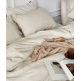 thumbnail image 4 of Zhuge Bed Sheets Set, Bedding Sheets Pillowcases Kit, Twin Bed Set, Hotel Bedding, Home Decor(White), 4 of 5