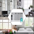 thumbnail image 3 of Ktaxon WiFi Wnabled 6000BTU Window Air Conditioner With Remote, White, 3 of 8