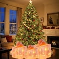 thumbnail image 4 of LED Lighted Christmas Gift Box Set with Remote, Outdoor Indoor Holiday Decoration for Home, Party, Yard, Porch, Tree, Warm White Lights, Battery Operated, Festive Decor, Waterproof, Shatterproof, 4 of 9