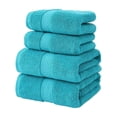 thumbnail image 2 of Dvkptbk Cotton Plain Gift Set Towel Multicolor Soft Absorbent Household Bath Towel Towel, 2 of 6