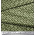 thumbnail image 3 of Soimoi Tissu Poly Georgette Laisse Petit Tissu Imprimé 1 Yard 42 Inch Wide, 3 of 3