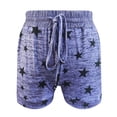 thumbnail image 3 of Leutsin Shorts de Sport Décontractés à Cordon pour Femmes avec Poches Imprimées, 3 of 5