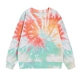 thumbnail image 5 of Yuyuzo Chandails en Molleton pour Filles Tout-Petits Col Rond Manches Longues Décontracté Confortable Bloc de Couleur Pull d'Automne pour Bébé Fille, 5 of 5