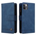 thumbnail image 3 of Case for iPhone 11 Pro Max Cover Zipper Pocket Wallet Case Magnetic Protective - Blue, 3 of 5