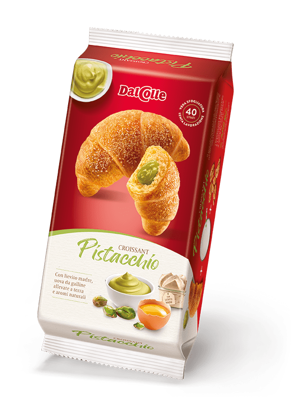 DAL COLLE CROISSANT PISTACHE 225G