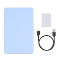 thumbnail image 2 of 2.5 inch Hard Disk Case USB3.0 External HDD/SSD Enclosure SATA Hard Drive Case Tool-free Design Easy Installation ABS Shell Blue, 2 of 8