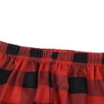 thumbnail image 3 of Ensemble Assorti de Noël pour la Famille Pyjamas Vêtements de Nuit pour Enfants Adultes Pyjamas à Carreaux avec Cerf, 3 of 6
