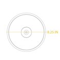 thumbnail image 3 of Lodge 8" Tempered Glass Lid, 3 of 3