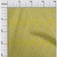 thumbnail image 1 of oneOone Cotton Poplin Fabric Swirl & Geometric Block Print Fabric By The Yard 56 Inch Wide, 1 of 4
