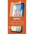 thumbnail image 3 of onn. Corning Glass Screen Protector for iPhone 11 Pro/XS/X, Made with Durable Glass by Corning®, with Advanced Easy Application Tray, 3 of 4