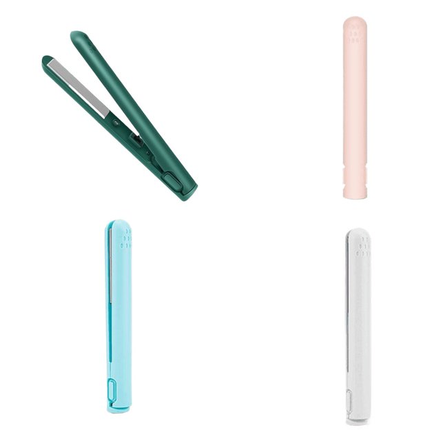 Ruiboury Portable Hair Straightener Compact And Convenient Allowing For Straight pink