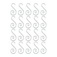 thumbnail image 1 of Esquirla 20 Pcs Crochets pour Ornements de Noël Accessoires Multifonctions Crochet en Forme de S, 1 of 8