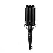 MesaSe Curling Iron Automatic Water Ripple Curls 3 Barrel 25MM Curl Diameter Curling Iron Wand Hair Waving Styling Tools for Women & Girls (Pink)