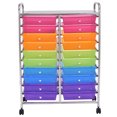 thumbnail image 1 of Patiojoy Chariot de Rangement Roulant à 20 Tiroirs avec Dessus Organisateur Multicolore, 1 of 6