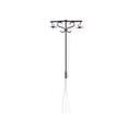thumbnail image 2 of Lampes de Jardin Extérieures à Double Tête, Échelle Miniature, Lampadaire, Décorations de Rue, Noir (1:87)(Blanc), 2 of 9