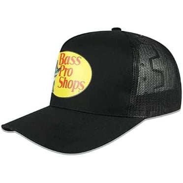 SURJDE Baseball Cap & Trucker Hat Mesh Cap Bass Pro Shop-One Size Fits All Snapback Closure-Great for Hunting & Fishing