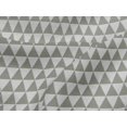 thumbnail image 5 of oneOone Viscose Jersey Fabric Triangle Geometric Fabric Prints By Yard 60 Inch Wide, 5 of 5