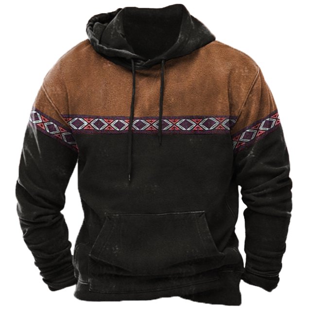 Pompotops Men's Summer New Pure Cotton And Hemp Top Comfortable Fashion Blouse Top on Sale