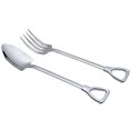 thumbnail image 1 of 2*Pelle Cuillère Fourchette Petite en Acier Inoxydable Vaisselle Cuillère à Mélanger pour Café, 1 of 9