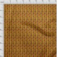 thumbnail image 3 of oneOone Silk Tabby Fabric Leaves & Floral Block Decor Fabric Printed BTY 42 Inch Wide, 3 of 4