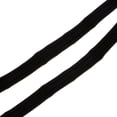 thumbnail image 3 of veasfak 1Roll 21 Meters 6mm Wide Black Flat Elastic Cord Rope String Waist Band for Cuff, 3 of 7