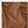 thumbnail image 3 of Soimoi Brown Cotton Duck Fabric Shells Ocean Decor Fabric Printed Yard 42 Inch Wide, 3 of 6