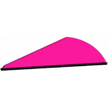 Q2i Archery Rapt-X Arrow Vanes-High-Profile Fletching Vanes with Tri-Fusion Vane Adhesion Technology for Superior Flight Stability & Control Archery 100pk (Pink)