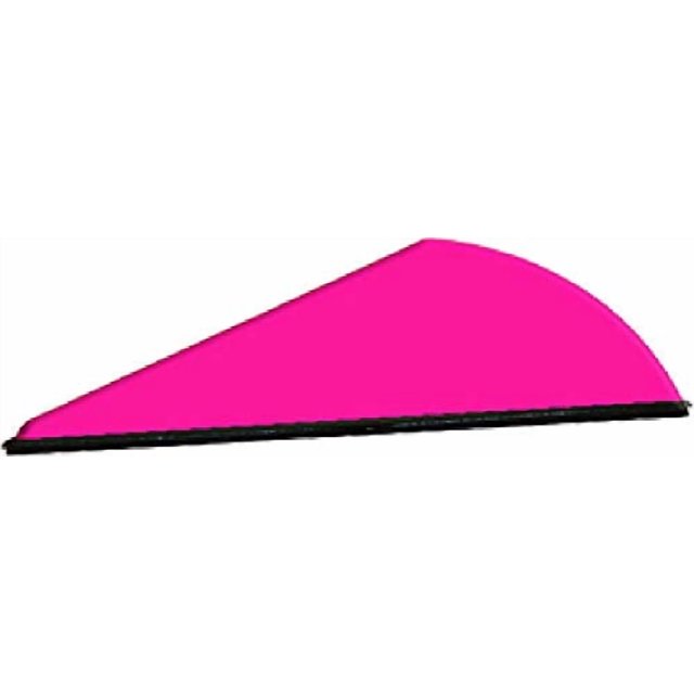 Q2i Archery Rapt-X Arrow Vanes-High-Profile Fletching Vanes with Tri-Fusion Vane Adhesion Technology for Superior Flight Stability & Control Archery 100pk (Pink)