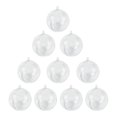 thumbnail image 1 of 50 PCS 4cm Transparent Fillable Balls Clear Fillable Ornaments Balls Christmas Tree Home Decoration, 1 of 10