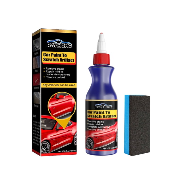 Amzcrzy Agent de Réparation de Rayures de Rangement et d'Organisation, Dissolvant de Rayures pour Voiture, Dissolvant de Tourbillons et Réparation de Surface de Voiture 100 ml, Rangement pour la Maison, Organisation et Rangement, Contenant de Rangement, Bacs de Rangement