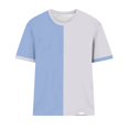 thumbnail image 4 of Offre à Durée Limitée Iumwxz T-Shirt Classique Décontracté Basique Blouses Femmes Tunique à Blocs de Couleur Manches Courtes Col Rond pour Femmes Offres du Jour Usage Quotidien Décontracté, 4 of 4