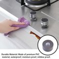 thumbnail image 3 of 3Pcs PVC Sealing Strip Self-Adhesive 3.2m Waterproof Anti-Mildew Edge Protector Waterproof Anti-Mildew Bathtub Corner Tapes Kitchen Shower Floor Gray, 3 of 9