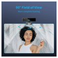 thumbnail image 4 of V11 2K Webcam With Dual Microphone 1080P 60fps 1440P 30fps FHD Computer Mini Web Camera USB For PC Laptop ,Easy to Operate, 4 of 5