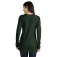 thumbnail image 4 of Inkmeso Tshirt With Buttons Jersey Tee Long Sleeve Top For Women, 4 of 8