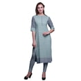 thumbnail image 1 of Bimba Kurta Imprimée d'Été, Tunique Droite, Robes pour Femmes, 1 of 6