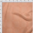 thumbnail image 4 of oneOone Polyester Spandex Orange Fabric Geometric Craft Projects Decor Fabric Printed By The Yard 56 Inch Wide, 4 of 4