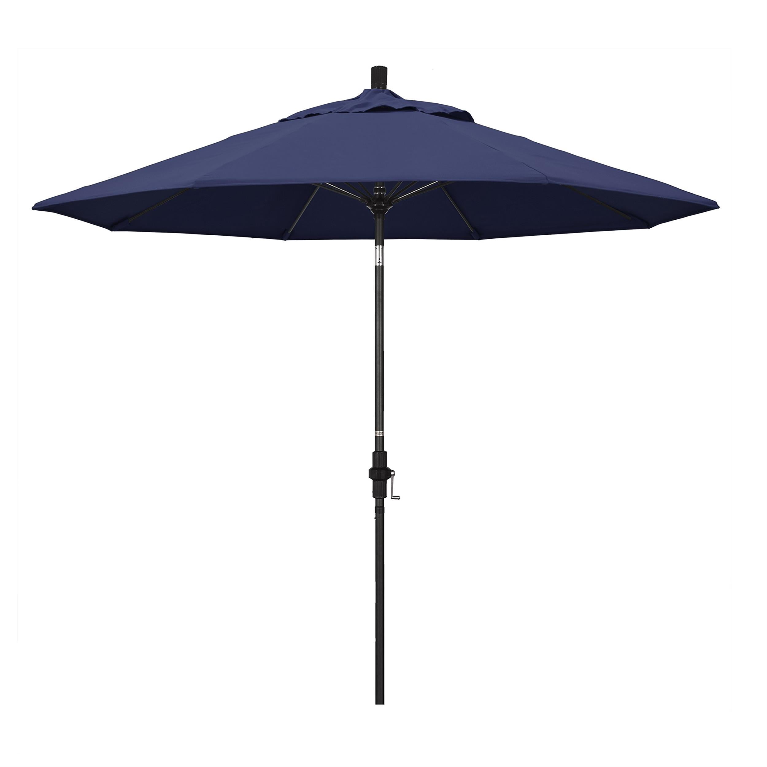 California Umbrella Parasol de Patio de 9 Pieds en Bleu Marine