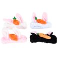 thumbnail image 1 of Cute   Ears Headband, Comfortable Easy To Clean Elastic   Ears With Carrot Headwear  For Making Up For Washing Face, 1 of 8