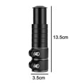 thumbnail image 2 of Bike Fork Stem Extender, Bicycle Handlebar Riser Adaptor, Aluminium Alloy Head Up Adapter, for Mountain Bike, Road Bike, MTB, 2 of 5