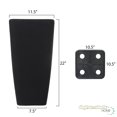 thumbnail image 3 of Stephan Roberts Home STRB-TP22B-01 Stephan Roberts Rectangle 22 Inch Tall Planters, Indoor/Outdoor Planting Pots with Drainage Holes,  Set of 2, 3 of 5