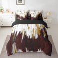thumbnail image 2 of YST Oil Painting Bedding Set, Modern Abstract Design, 7-Piece, Twin, 2 of 4
