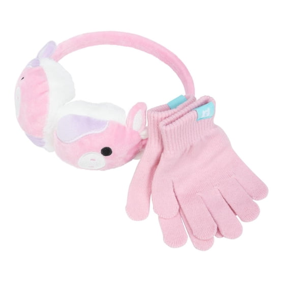 Cache-oreilles et gants - Squishmallows; Patty