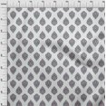 thumbnail image 3 of oneOone Georgette Viscose Fabric Leaves Block Print Sewing Fabric BTY 42 Inch Wide, 3 of 4