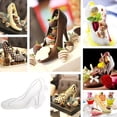 thumbnail image 4 of Plastic Clear High Heel Shoe Chocolate Mold for DIY Edible Cake & Candy Decorations – Baking Tool, 4 of 8