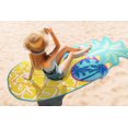 thumbnail image 3 of 100% Polyester Pineapple Shaped Novelty Beach Towel. 42" x 70", 3 of 3
