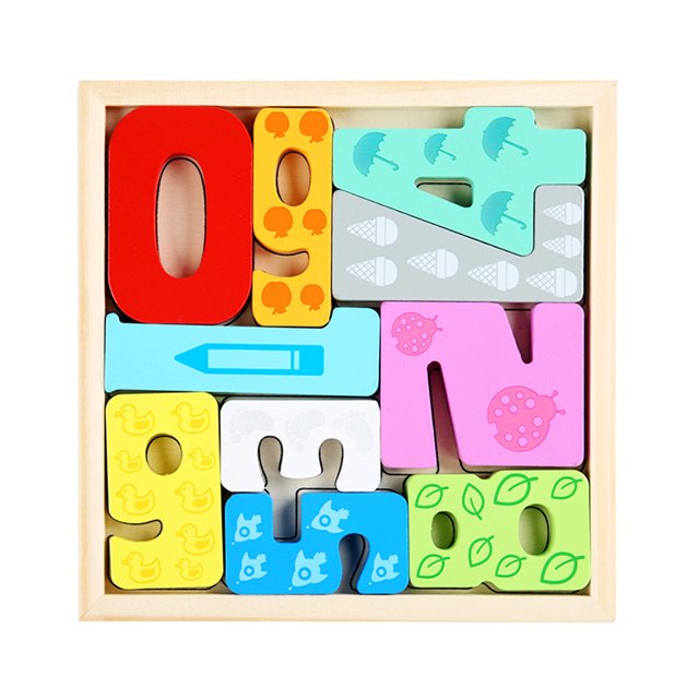 Household Toddler Puzzle Interactive Learning Toy Wear-resistant Kids Puzzle Toddler Accessory