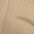 thumbnail image 1 of oneOone Georgette Viscose Orange Fabric Geometric Sewing Craft Projects Fabric Prints By Yard 42 Inch Wide, 1 of 5